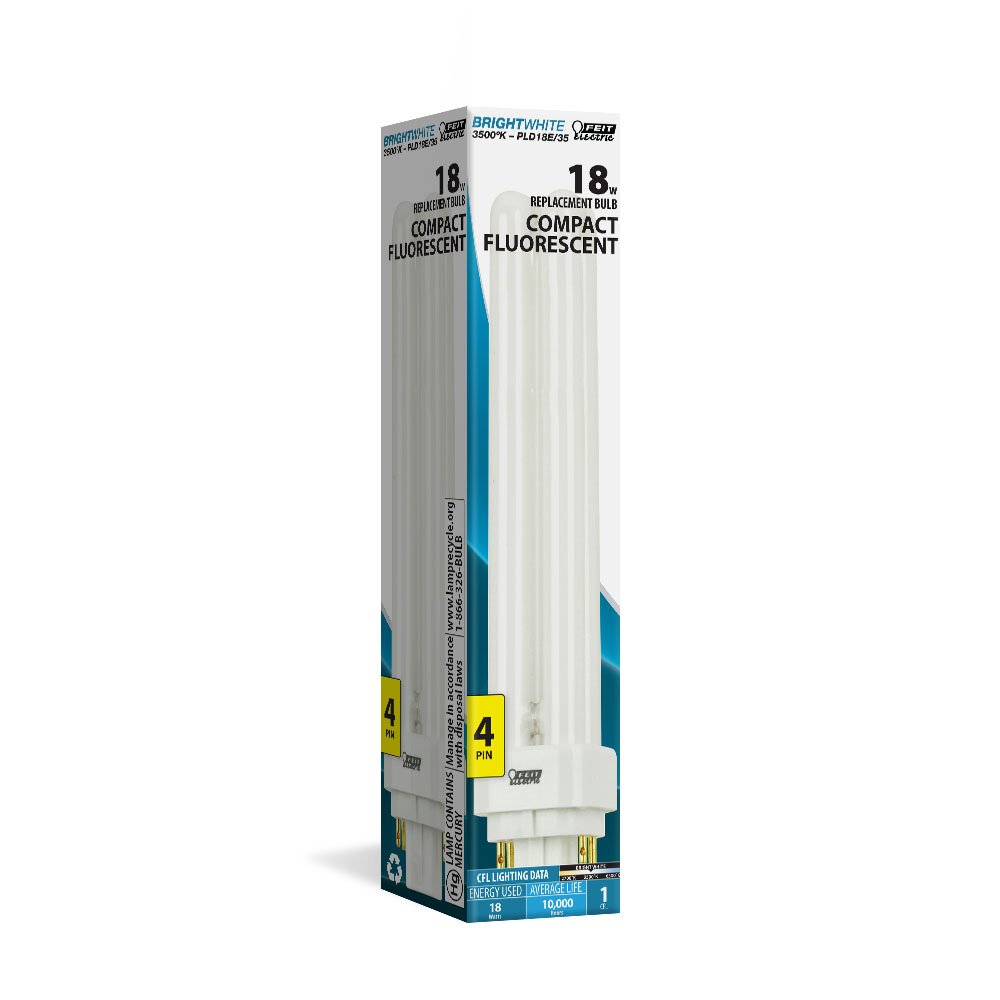 Feit Electric PLD18E/35 18-Watt Fluorescent PL Bulb - Compact