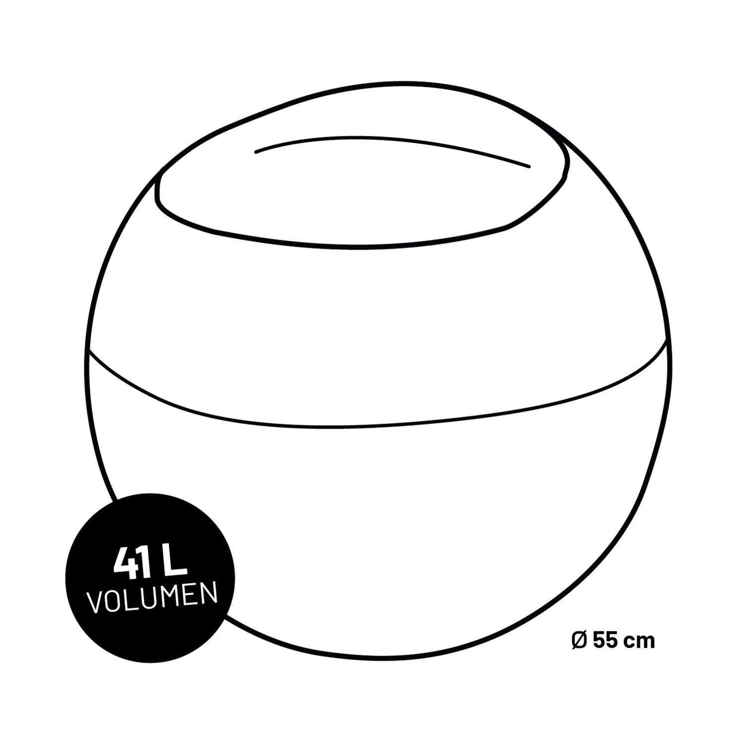 LUMALAND Fußball-Kühlbox mit Sitzfunktion 41 Liter für mehr als einen Bierkasteninhalt, Kühlbox Fußball für in- & Outdoor – ideal für Garten, Balkon, Camping