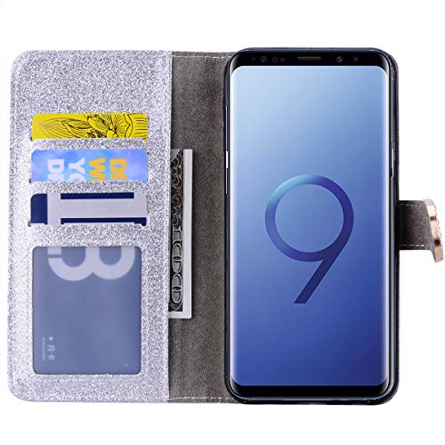 Xifanzi Portafoglio Samsung Galaxy S9 Plus Glitter...