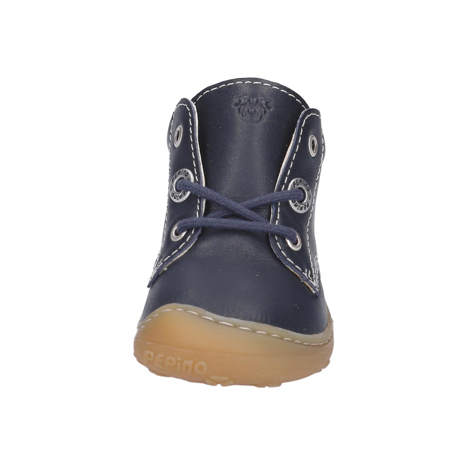 RICOSTA Unisex - Baby Stiefel CORY Kinder Lauflernschuhe WMS:Mittel lose Einlage schnürstiefel booties leder nautic 180 EU