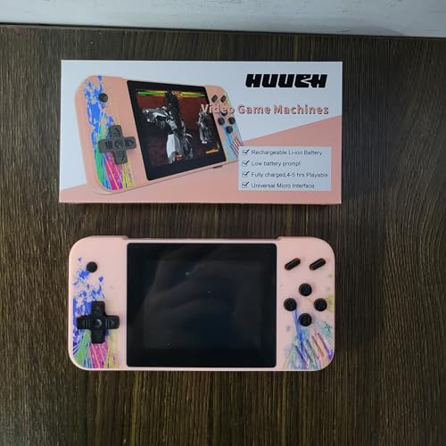 HUUCH Video Game Machines Handheld Game Console 35 Emulators Adult Video Game Console Plug & Play Machine Gifts