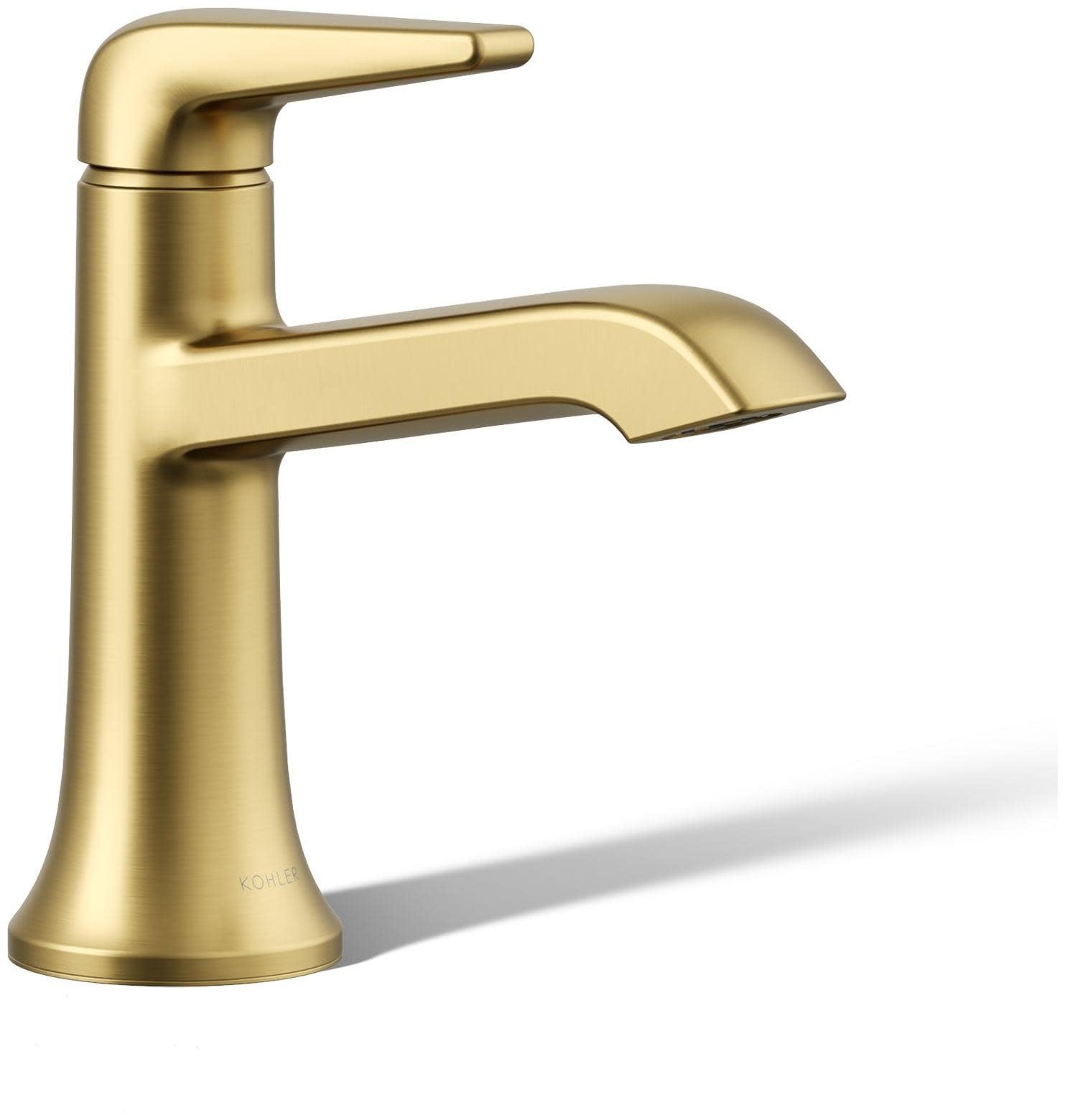 Kohler K-22022-4-2MB Vibrant Brushed Brass Deck Mount Bathroom
