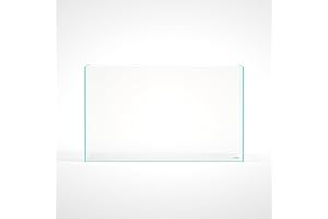 LANDEN 75H 37-Gallon Rimless Low Iron Aquarium Tank to Suit Large Fish