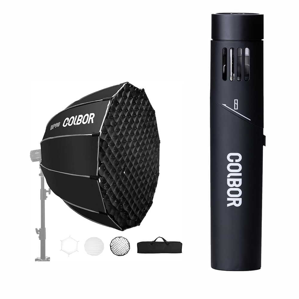 Amazon.co.jp: ソフトボックス, COLBOR BP90 90cm/35.4inch クイック