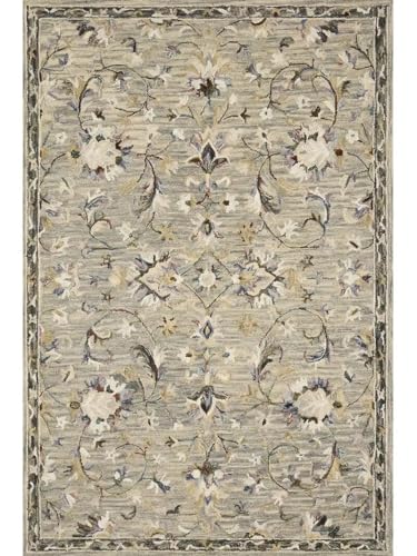 Image of Hand Tufted Premium Rug Premium Wool Carpet for Living Room Bedroom and Hall Size 6x9 Feet Color Multi