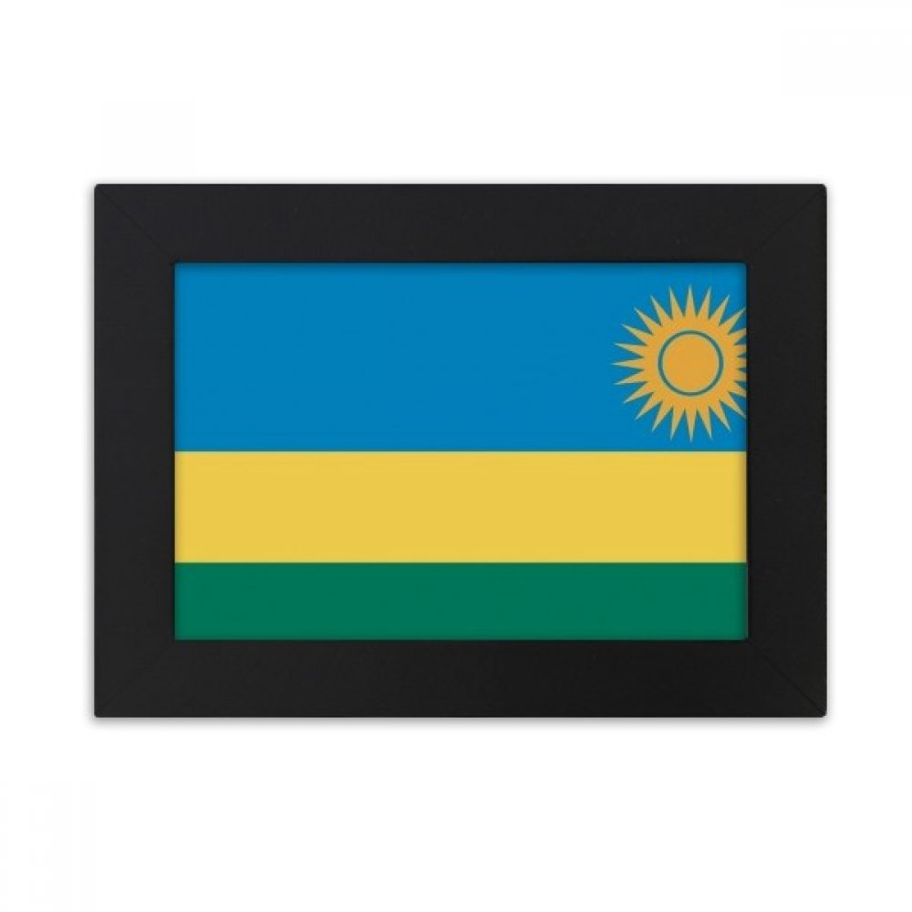 Cadre photo pays d'Afrique Rwanda, un cadeau de bureau idéal