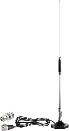 Kit de antena de estación base de radio CB de montaje magnético resistente de 27 MHz, compatible con radio móvilcoche Cobra Midland Uniden Maxon
