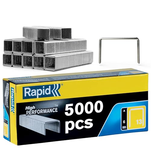 Rapid 11830700 – Grapas 13/6 Galvanizadas 5000 Uds