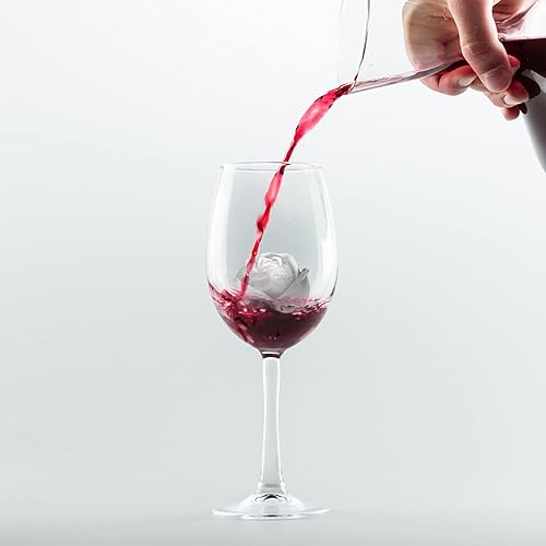 Miniatura 5 de Bandejas de cubitos de hielo, 1.8 pulgadas, 6 cavidades con clips de hielo, máquina de bolas de hielo de rosa de silicona, forma floral 3D para