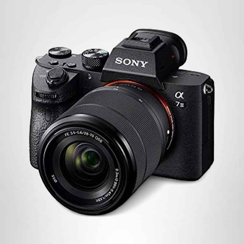 Sony a7 III (ILCEM3K/B) Full-frame Mirrorless Interchangeable-Lens Camera with 28-70mm Lens with 3-Inch LCD, Black