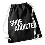  Certified Freak Shoe Addicted Gymsack Black