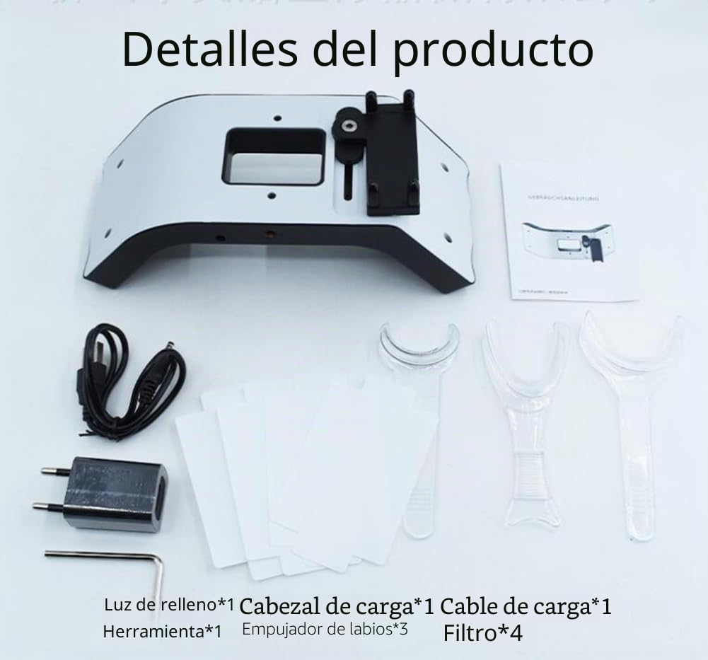 Luz de Flash Dental, lámpara de llenado Oral Equipo de fotografía | Luz ambiental Lámpara fotográfica Herramientas de odontología