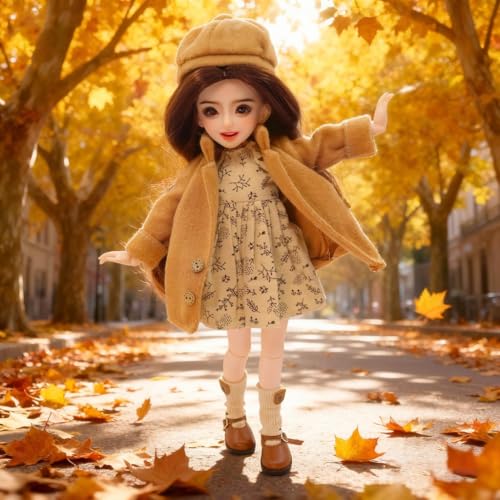 Muñeca coleccionable Anime estilo BJD 30cm articulada miniatura 5