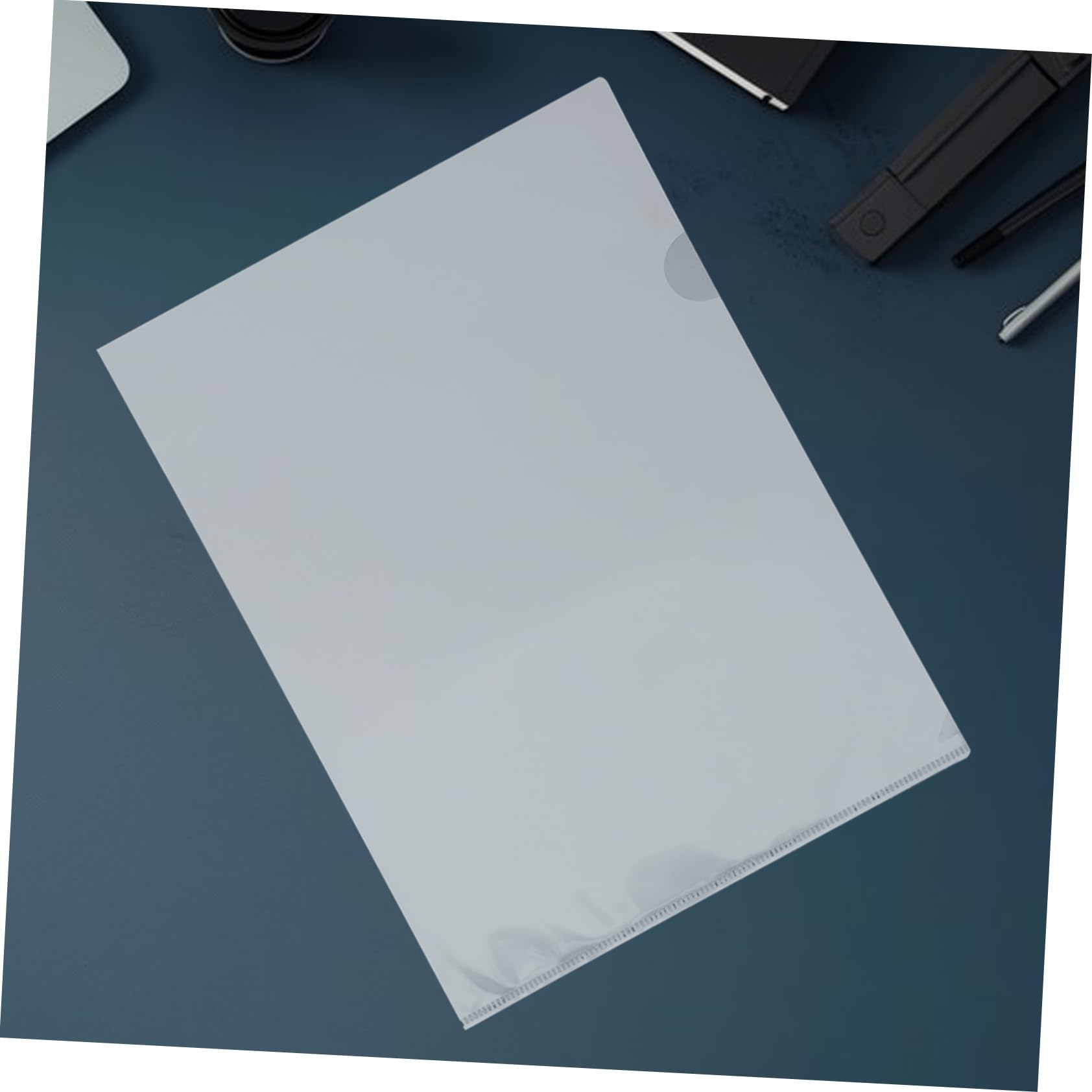 Uonlytech 100stücke Klarsichthüllen Dokumentenhüllen aus Transparentem Kunststoff Aufbewahrungslösungen für Papier Schutzhüllen für Scrapbooking-materialien Aktenhüllen Ablageordner