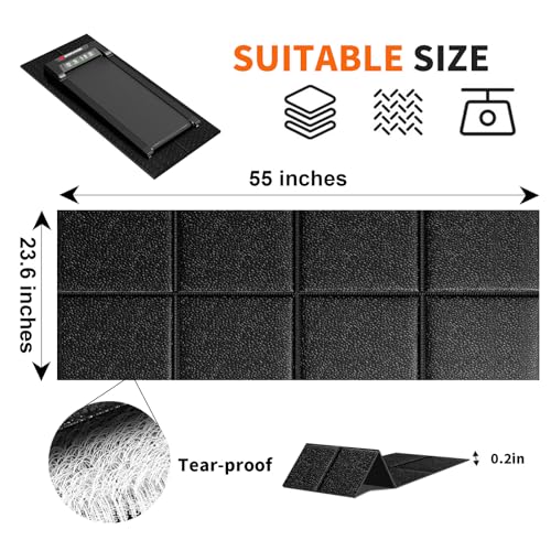 Image of Stepwaver Walking Pad Treadmill Mat for Carpet, 55.2 inch x23.6 inchx0.2 inch
