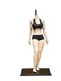 Fremego 1/6 Scale Female Body 12inch Super Flexible European Body Type Action Figure JIAOUDOLL Seamless Large Bust Figure Doll No Head (Suntan Skin, JOQ-09F-Undetachable Feet)