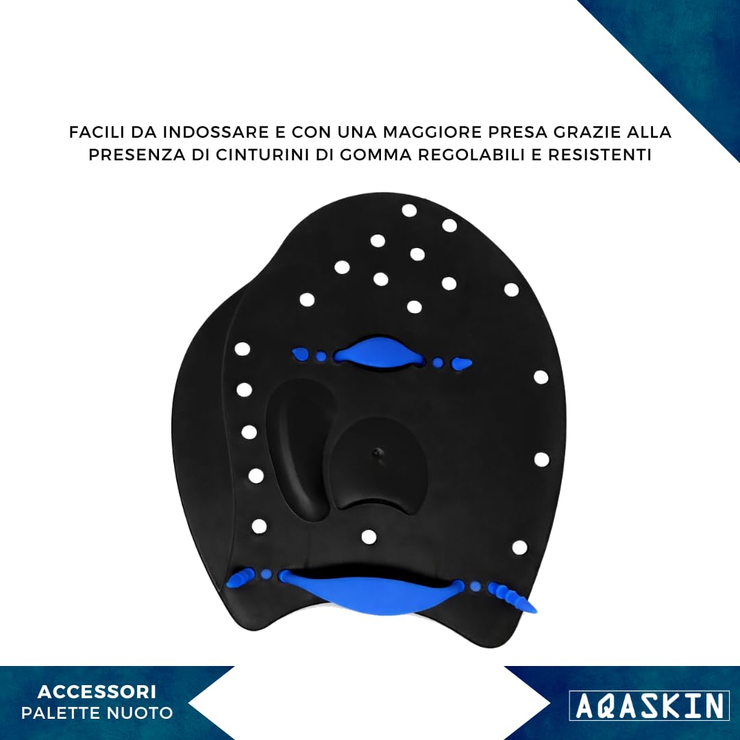 Palette Nuoto Allenamento Resistenti e Leggere – Piscina e Mare – Ideali per Adulti e Ragazzi – Unisex