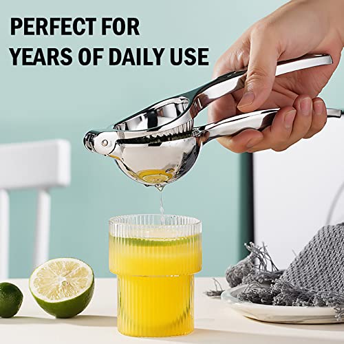 Presse Agrumes Manuel, Presse Citron Manuel Presse Citron Presse-Agrumes, Presse-agrumes en acier inoxydable Presse-agrumes manuel Citron vert Presse-agrumes Presse-agrumes Outil de cuisine – Image 3