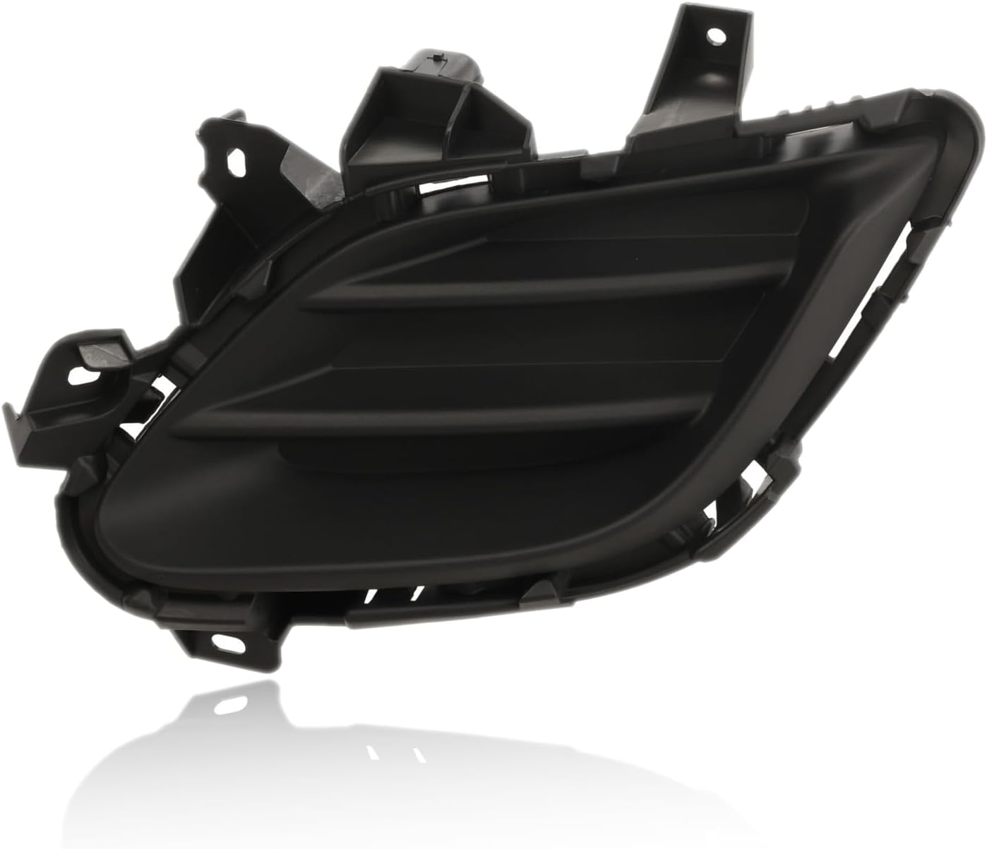 DAT AUTO PARTS Front Right Passenger Side Bumper Cover Support Molding Bezel, Fits 2014-2017 Mazda 6, Black Plastic Textured Finish, MA1039130 GHP950C11A