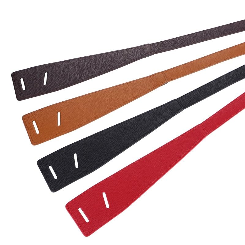 Wide Waistband Women's Knot Decoration Suit With Dress Waist Cinched Coat Waistband And Outer Layer(D)4