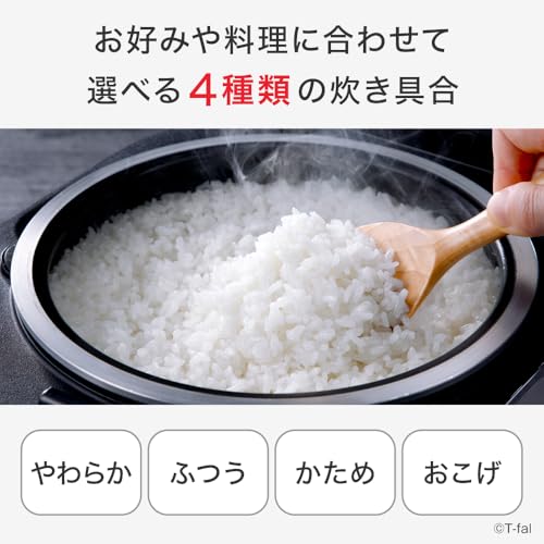 ティファール(T-fal) ザ・ライス 遠赤外線3DIH炊飯器 RK890EJPA の商品画像 6