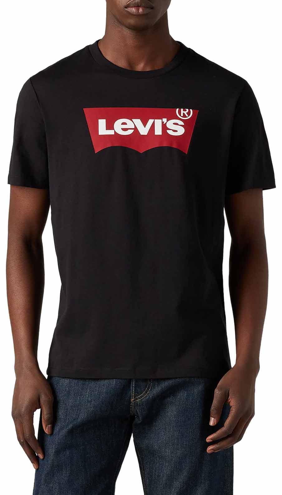 Levi's Batwing Logo Graphic Set-In Neck Camiseta Hombre