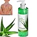 Produktbild Le Pommiere - Bio Gel Aloe Vera 250ml - 100% pur natürliche Feuchtigkeitscreme. Reparieren von Sonnenbrand. Beruhigt gereizte Haut nach dem shave & Wachsen. Für Insektenstiche. Gesicht und Körper