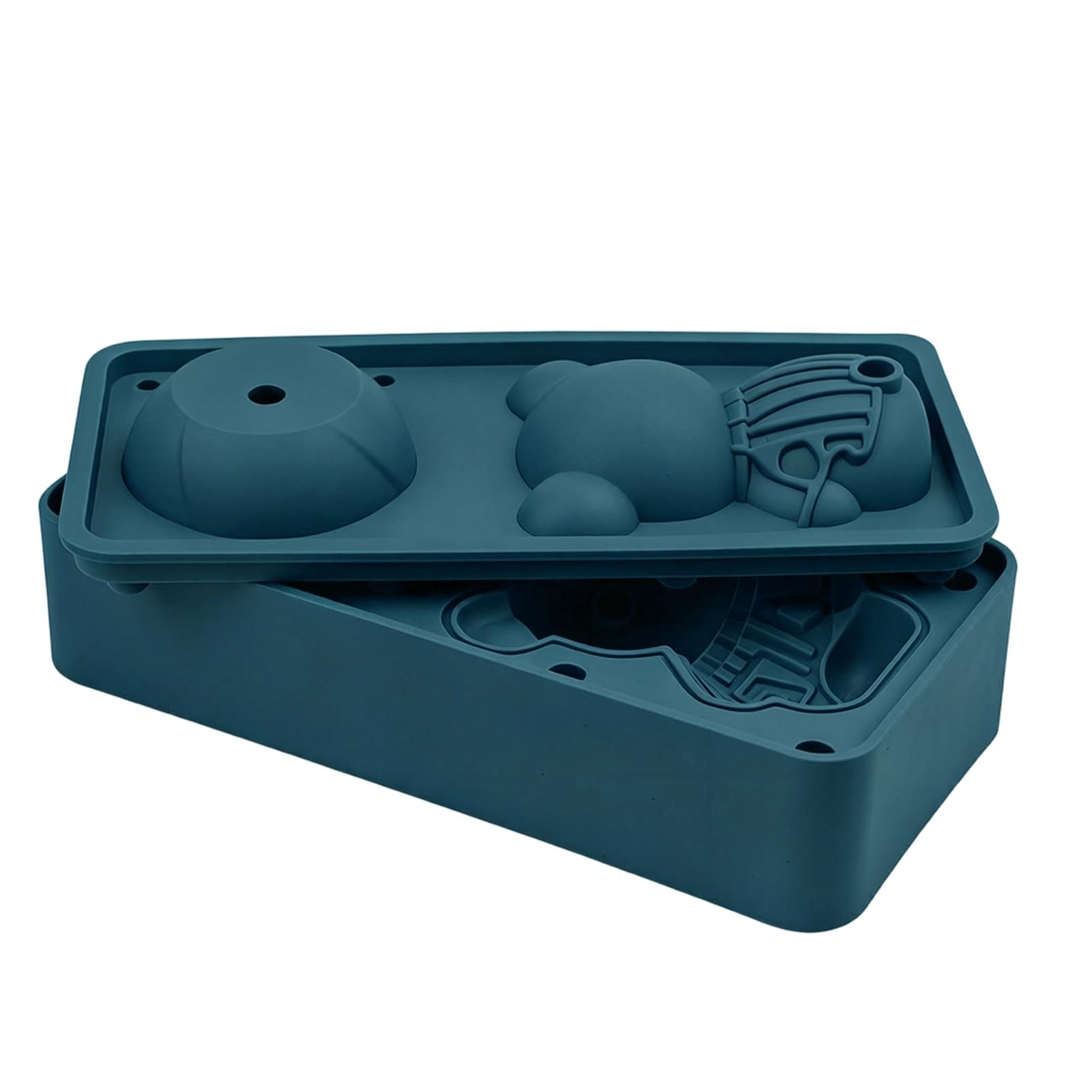 Zxfdsfdbnm Safe Silicone Bear Ice Cream Mold Rose Iced Cubes Tray Recyclable Ice Cream Maker for Safe and Easy Iced Treats Silicone Popsicles Mold
