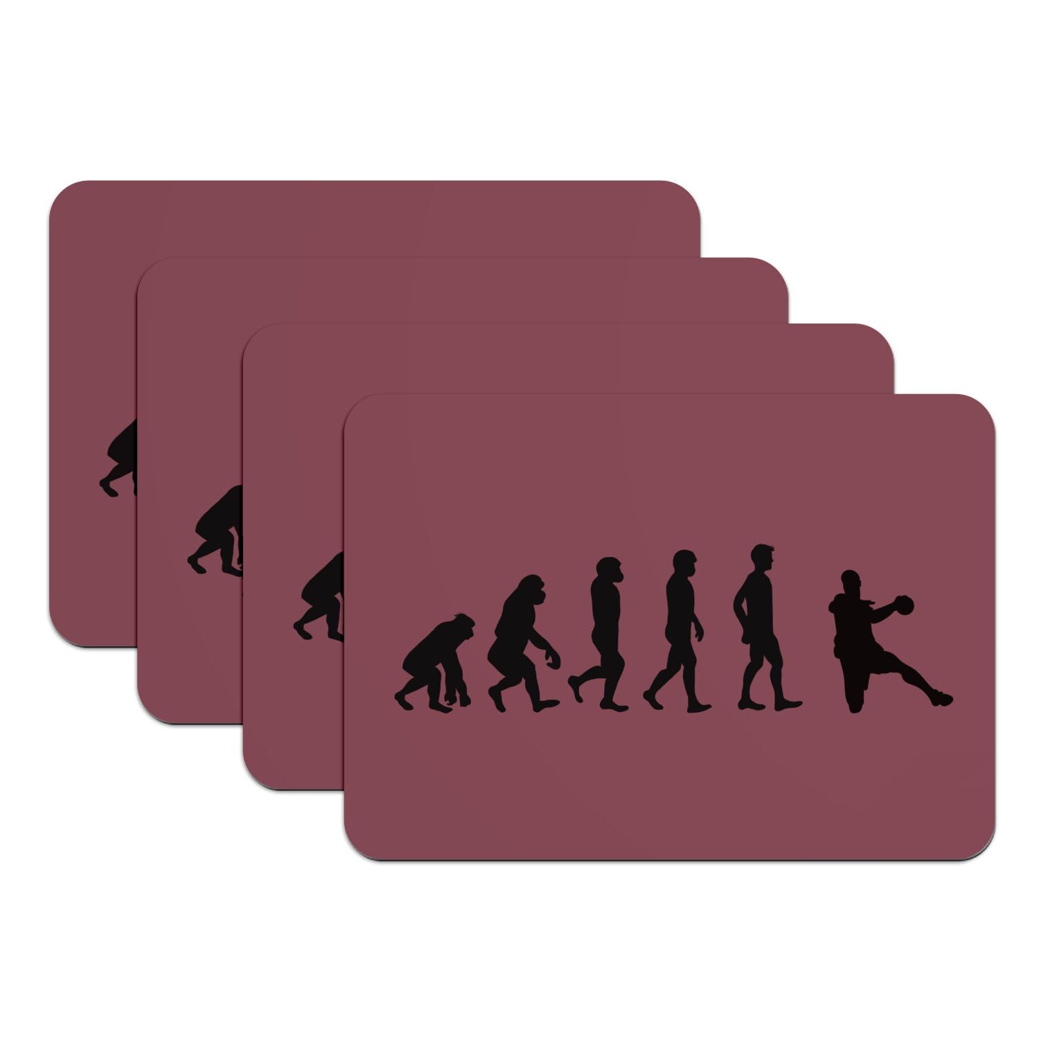 Set de table handball lot de 4 cadeaux idéal pour joueur et club