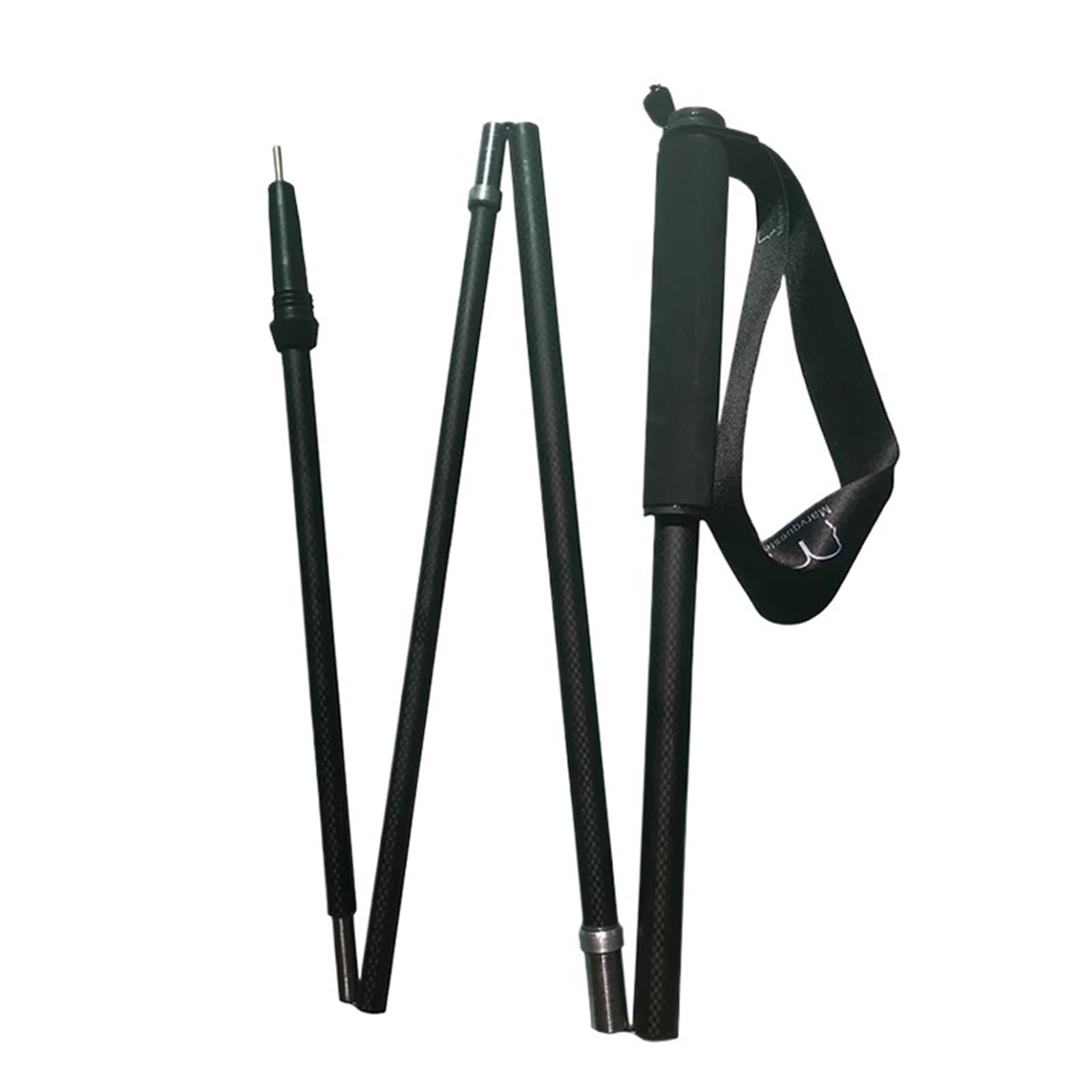 Słupki do namiotów, Słupki namiotowe Ultralekkie, lekkie, z włókna węglowego, aluminiowe, ze stali nierdzewnej, wsporcze, różne rozmiary(125 cm trekking pole)