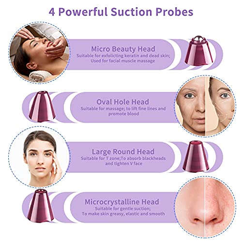 RaMokey Mitesserentferner Porenreiniger mit Kamera, Beauty Device Mitesser Entferner Porensauger, Visuell Mitesser… – Bild 6