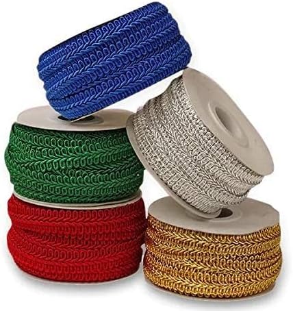 Old Gold Gimp Braid Trim 5/8" X 10 Yards