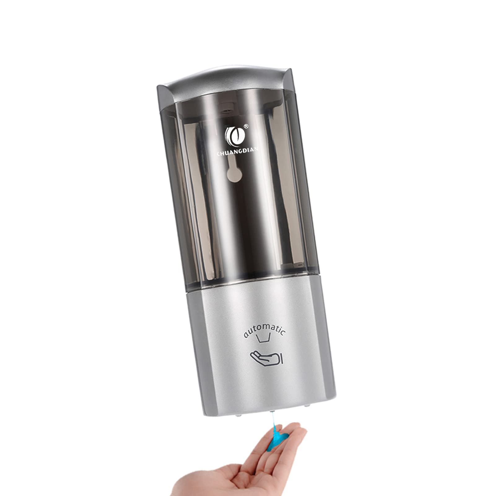 Dispenser Automatico di Sapone da Bagno 500ml Bottiglia Singola a Parete con Sensore Ir Scatola per Shampoo Dispenser di Sapone Touchless Accessori da Bagno per la Casa