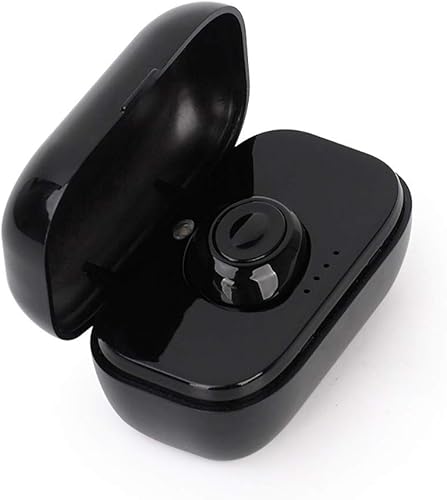 MRMRMR Cuffie Wireless Auricolari Wireless con Custodia Ricarica Microfono cancellazione del Rumore Incorporato Mini Auricolari Stereo per l allenamento Sport Nero MRMRMR Cuffie Wireless Auricolari Wireless con Custodia Ricarica Microfono cancellazione del Rumore Incorporato Mini Auricolari Stereo per l allenamento Sport Nero