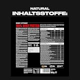 Body Attack 100% Whey Protein Natural - 900 g - Made in Germany - Extra cremiges Eiweißpulver mit Hydrolysat & BCAA´s, unterstützt Muskelaufbau und Diäten - Für Sportler & Athleten