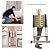 Super-Skin RainMan S 12.5 FT Telescoping Ladder, Aluminum Collapsible Ladder, Portable Folding Ladder 330LB Capacity Multi-Purpose Compact Ladder for Household Or Outdoor Work-L8