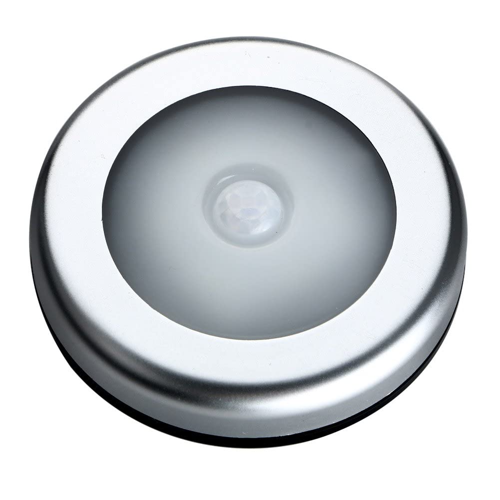 Motion Activated Nightlight, 6LED Closet Corridor Cabinet Battery-Powered Induction Lamp, for Children Room, Bedroom, Closet, Cabinet, Wall Path, Light Indoor Outdoor