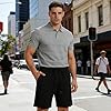 viiotu Men's Casual Shorts with Pockets,Loose-fit Shorts for Men UK,Soft Summer Lounge Drawstring Shorts for Running,Workout,Training,Basketball (UK, Alpha, XXL, Regular, Regular, Black) #1