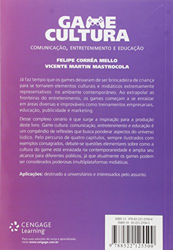 Game Cultura: Comunicação, Entretenimento e Educação
