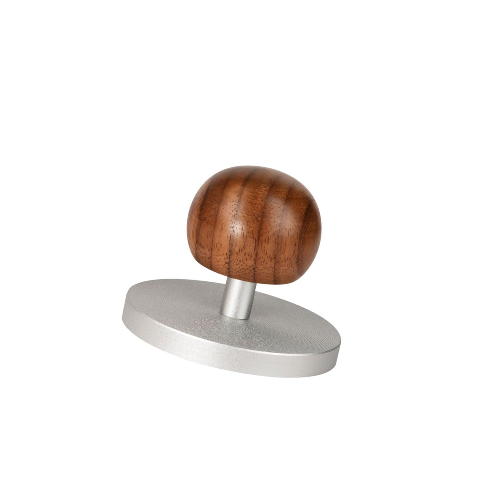 Hsioluted Strength Coffee Press Tamper Alloy and Wood Handle Espresso Press Tool for Home Baristas and Coffee Shops Powder
