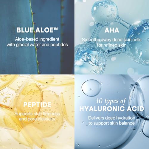 Image of Nature Republic Blue Aloe Calming Pore Toner Pads, 70 Pads