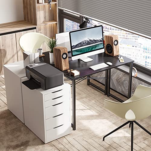 Coleshome Computer Small Student School Writing Desk 31 Inch,Work Home Office Desk For Small Space, Study Kids Black Desk #TOP2