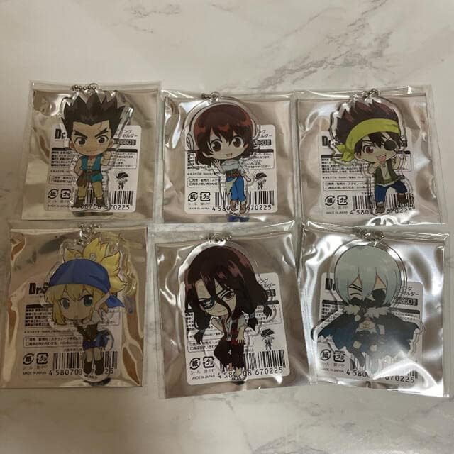 キャラ福くじオンライン ドクターストーンアクリルキーホルダーセット