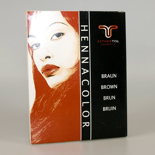 Preisvergleich Produktbild ESTHERTOL Henna Pulver braun