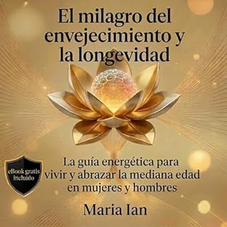 Diseño de la portada del título El milagro del envejecimiento y la longevidad