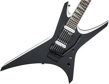 Amazon | JACKSON JS Series Warrior JS32 Black with White Bevels