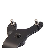 Vista 7 de KSEIBI Paquete de 50 ruedas cortadas para amoladora angular para cortar metal de 4-12 x 0.040 x 78 pulgadas y llave de amoladora angular ajustable