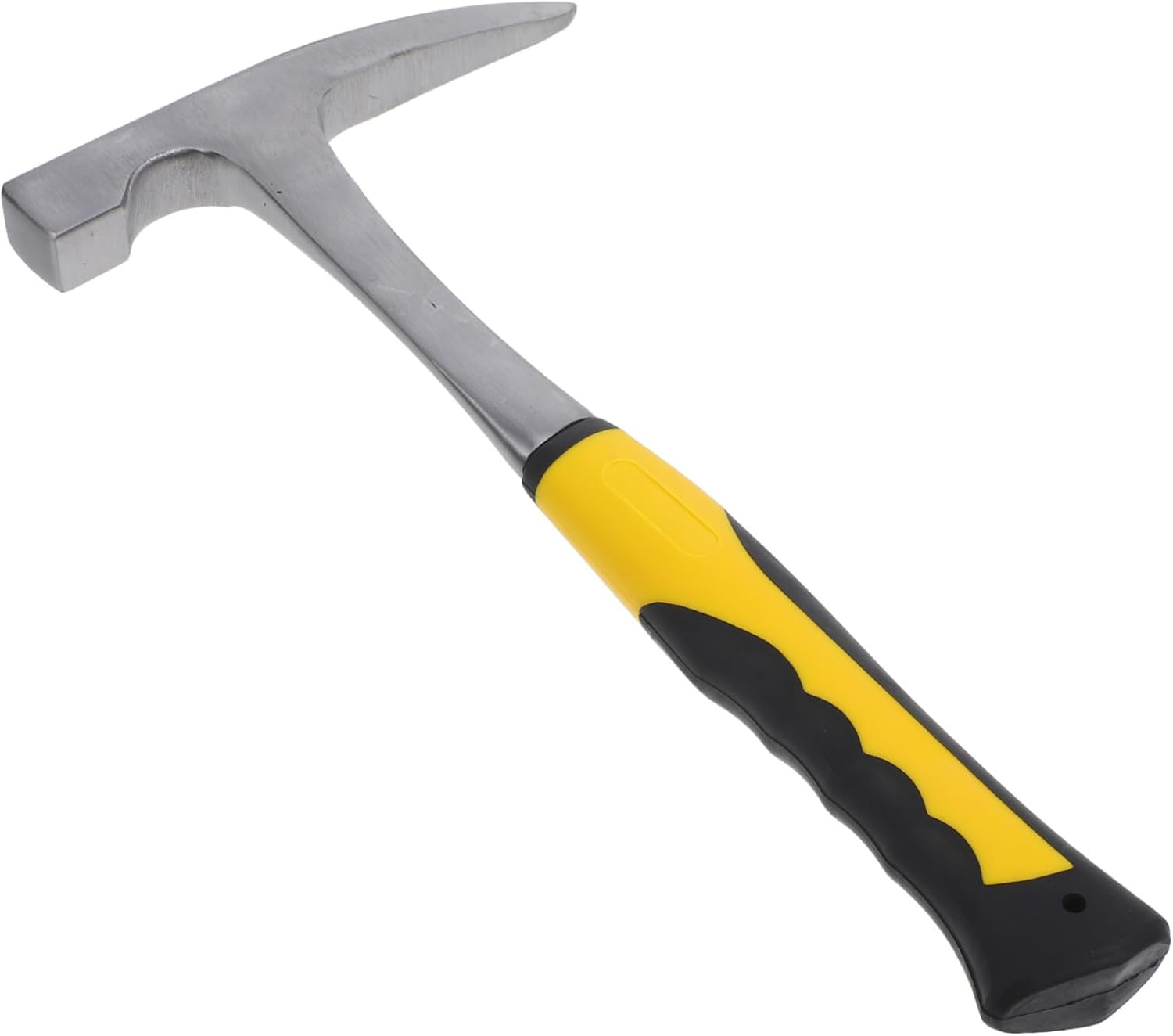 HOMSFOU Rock Hammer with Ergonomic Handle Pointed Tip Geological Tool for Survey and Prospection Metal Construction for Archaeology and Rock Hounding