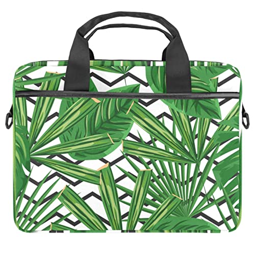 Maletín de hombro para portátil de 14.5 pulgadas bolso bandolera portatableta multicolor verde