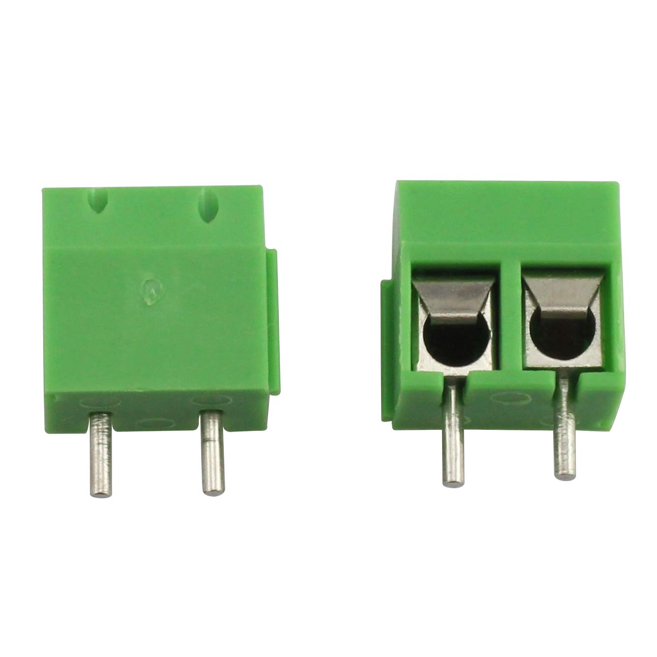 Borniers à Vis PCB 5mm - Lot De 60 (50x2 Broches, 10x3 Broches) - Pour Arduino Et DIY